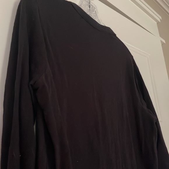 Lucky Brand Mixed Medium Button Down Blouse Black Small - Picture 12 of 13